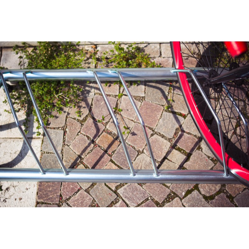 Portabici da terra zincato giallo 5 posti - from category Accessori per  ciclismo (GardenCity Shop Online)