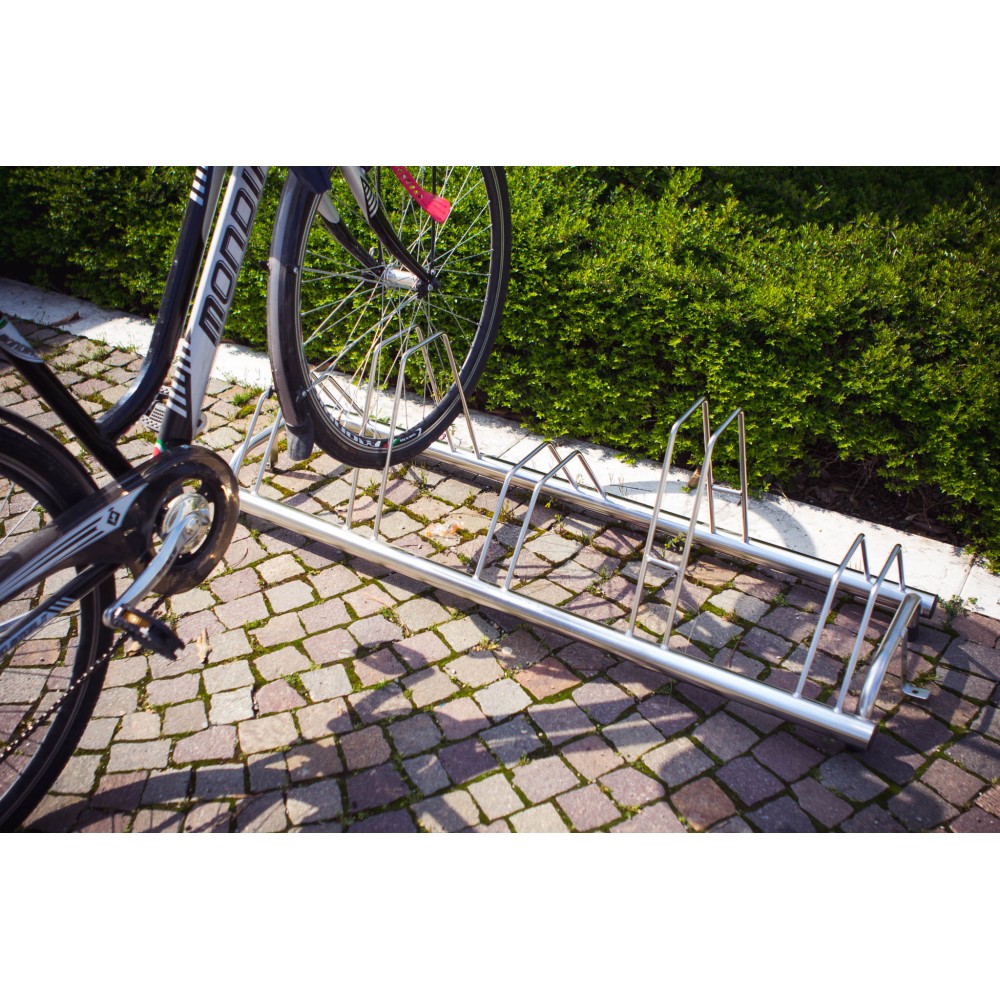 BLUECHAIN Soporte para Bicicleta Suelo / Techo para 2 Bicicletas -  aluminio/negro