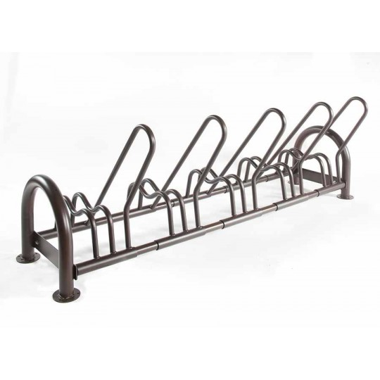 Removable and adjustable bike rack for external use